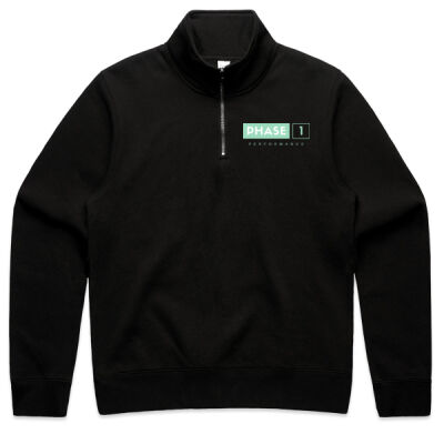 Phase 1 Womens Stencil Half Zip Thumbnail